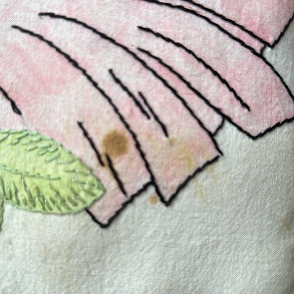 Boudoir pillow lady with flowers 1920s deco - Picture 4 of 5